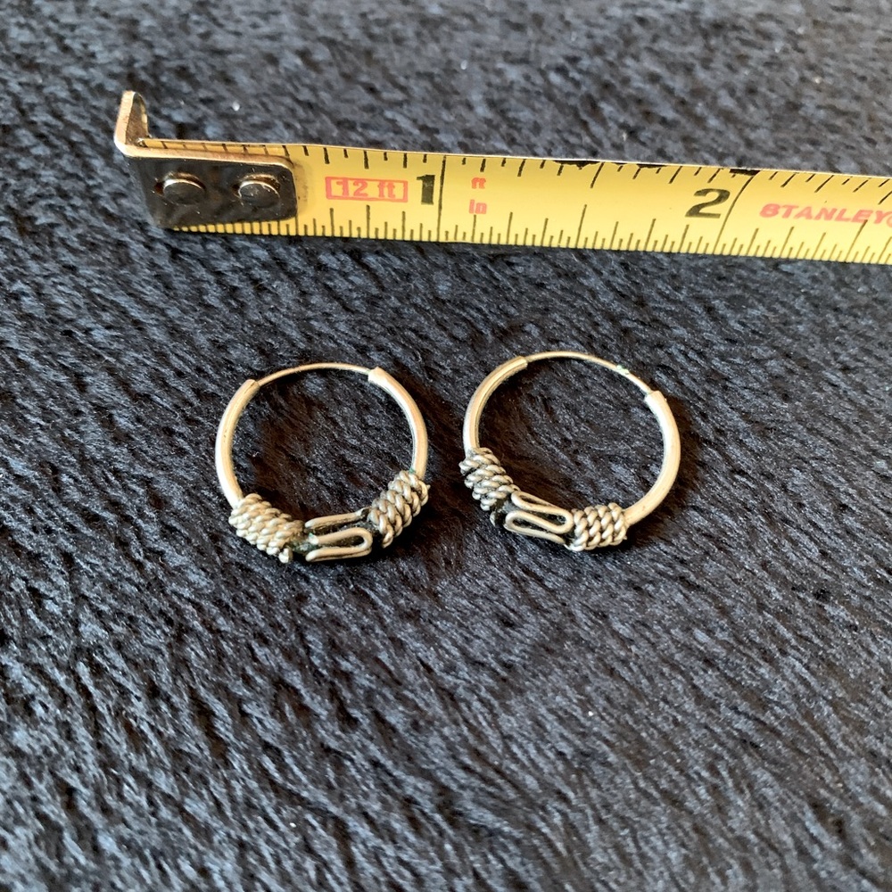 Silver hoops✨boho✨make an offer🌕